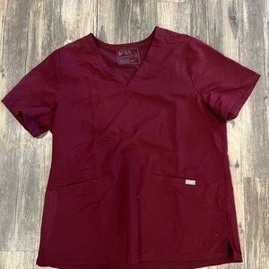 FULL SET. Burgundy full FIGS set. Size XL.